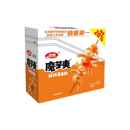 Weilong Konjac Strips Mala / Szechuan Spicy (衛龍魔芋爽麻辣味)
