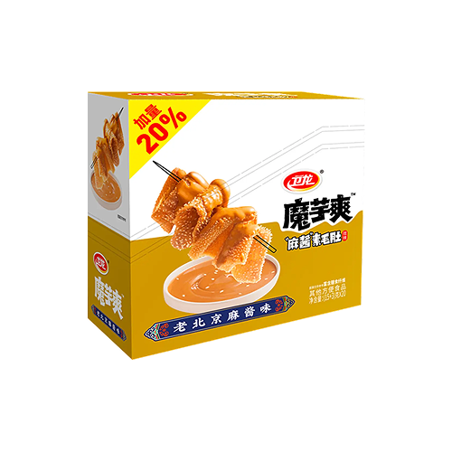 Weilong Konjac Strips Peanut & Sesame (衛龍魔芋爽麻醬味)