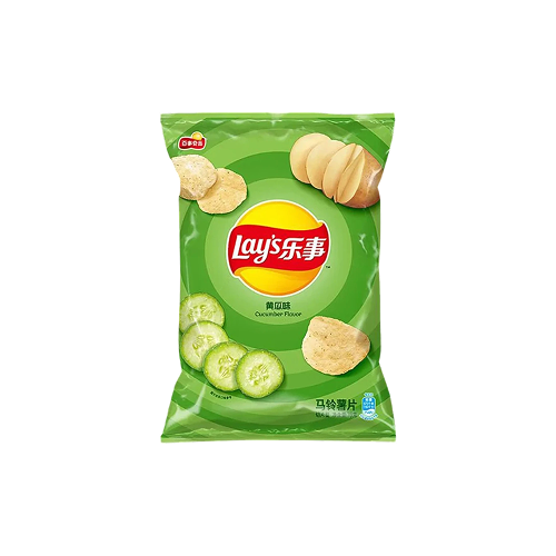 Lay's Potato Chips Cucumber Flavour (樂事薯片清爽黃瓜味)