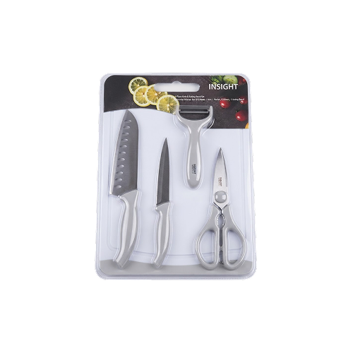 Insight Kitchenware 5-Piece Knife and Cutting Board Set (Insight 廚房五件套刀具砧板套裝)