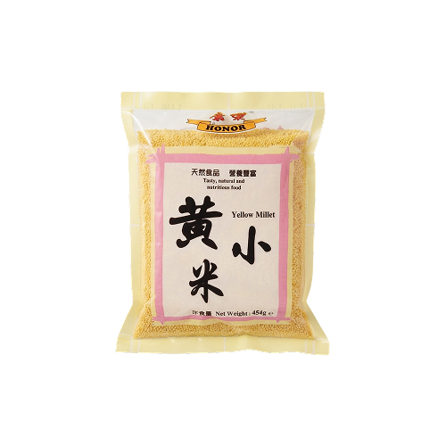Honor Yellow Millet (雀石牌黃小米 454克)