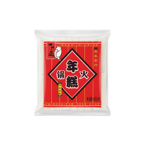 Honor Hot Pot Rice Cake (雀石牌火鍋年糕 450克)