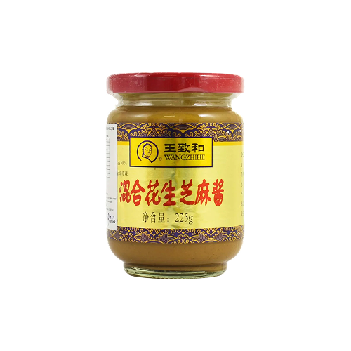 Wangzhihe Mixed Sesame & Peanut Paste (王致和混合芝麻花生醬 225克)