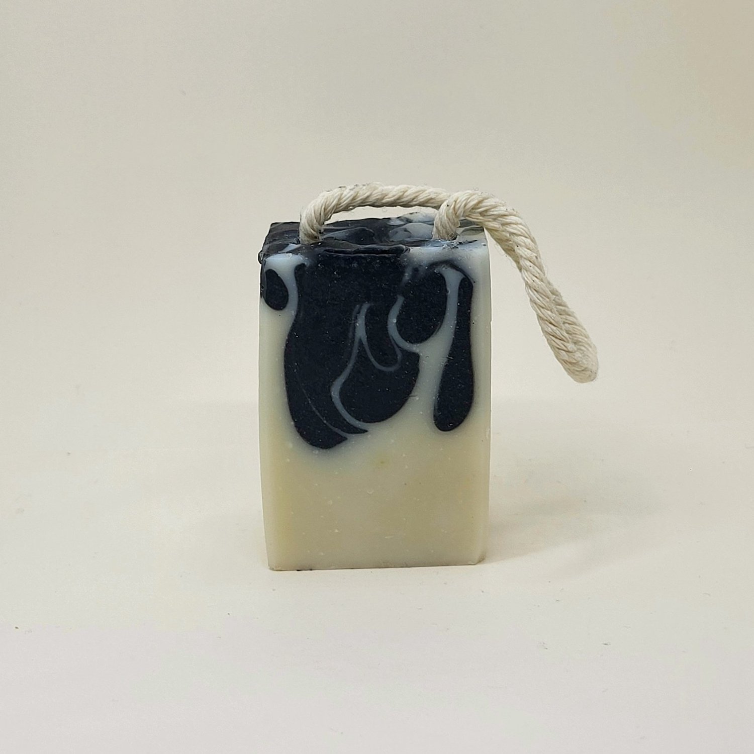 Charcoal Clay Soap-on-a-Rope