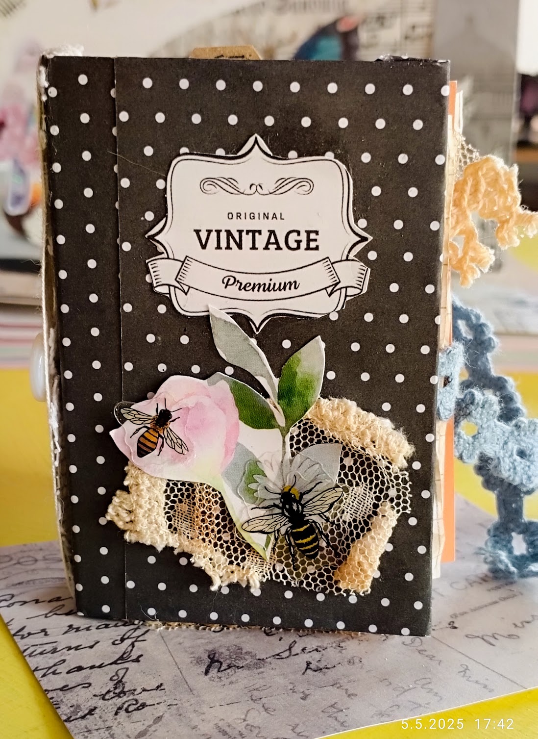 Design Ailéa / Vintage päiväkirjat ym.
