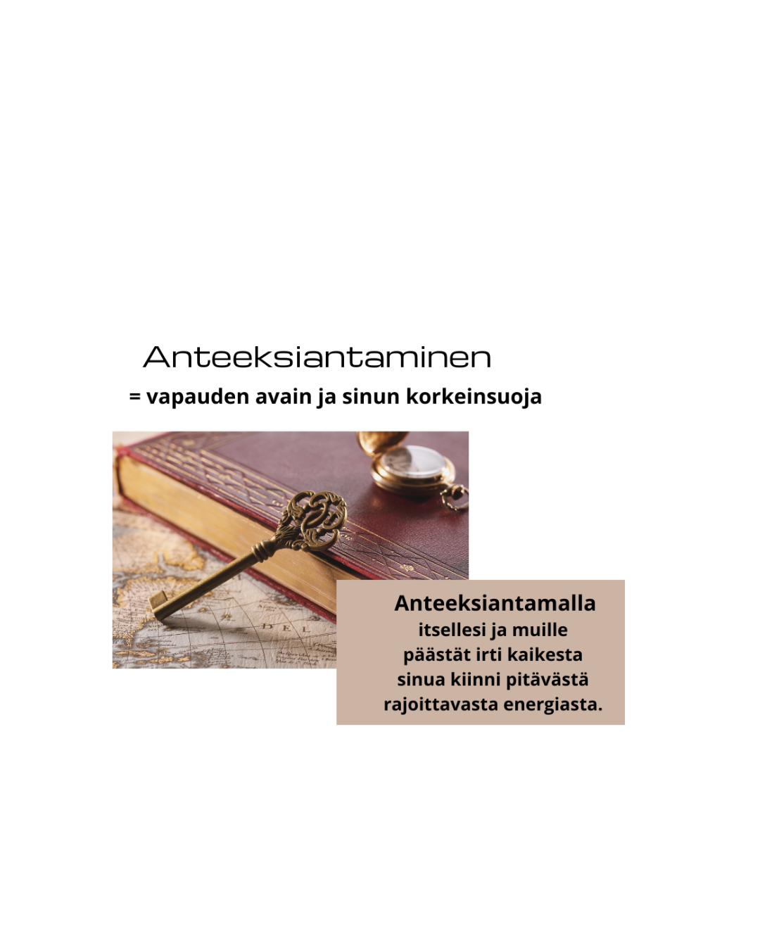 Anteeksianto harjoitus ( pdf )