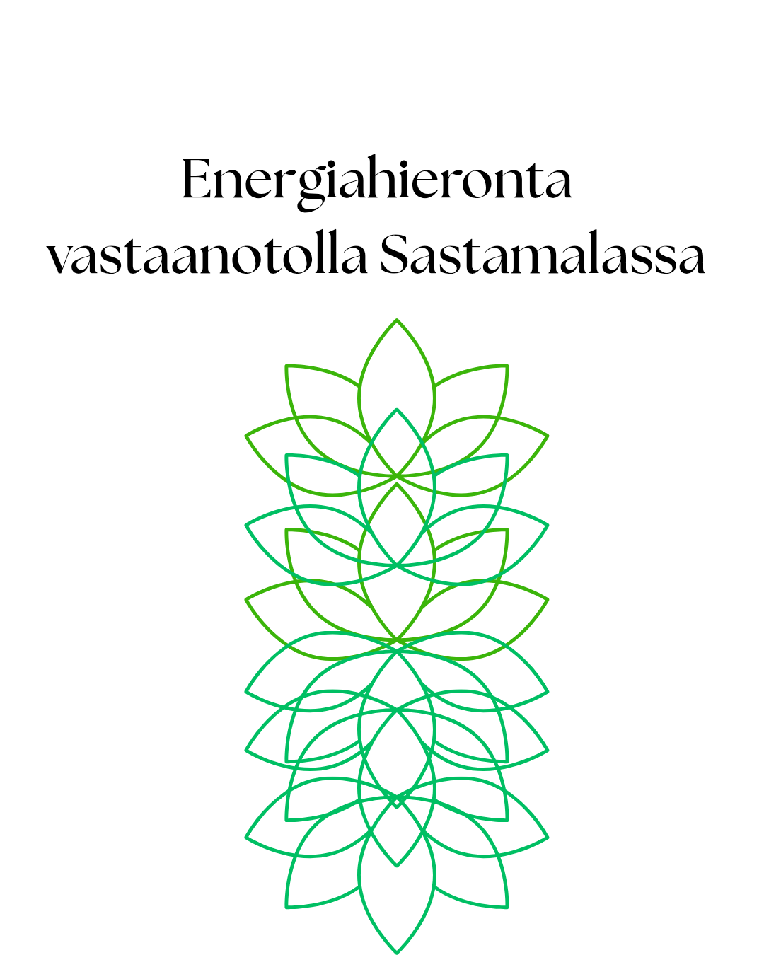 Energiahieronta (vastaanotto Sastamalassa / Kaltsila)