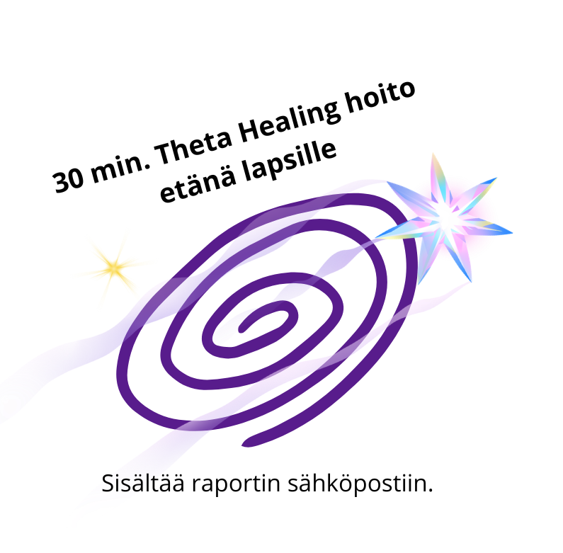 Theta Healing etähoito lapsille, 30 min. (+ raportti sähköpostilla)