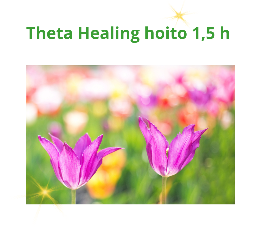 Theta Healing hoito 1,5 h ( toteutetaan Google Meetin videoyhteyden välityksellä) 