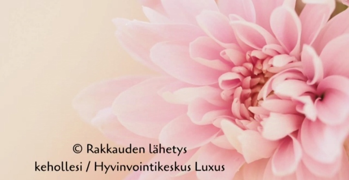 Rakkauden lähetys fyysiselle keholle 