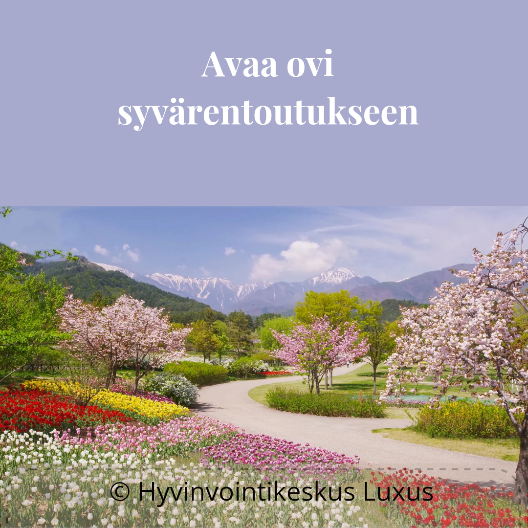 Avaa ovi syvärentoutukseen (kuunneltava äänite)
