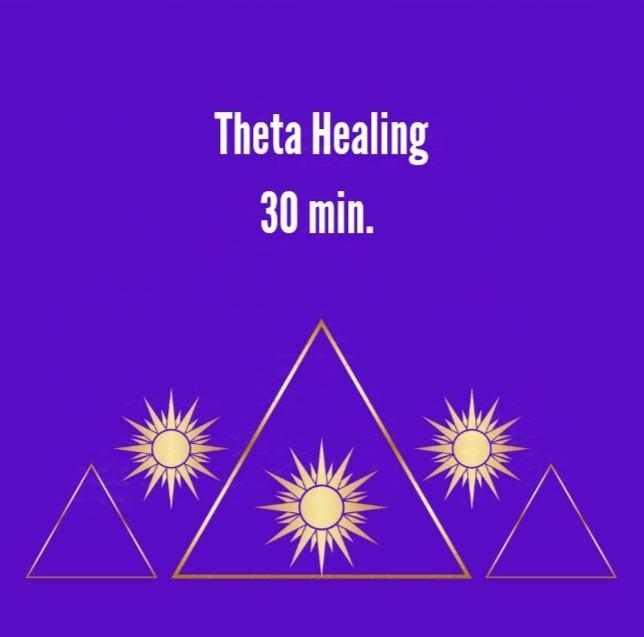  Theta Healing hoito 30 min. ( puhelimitse keskusteluna). 