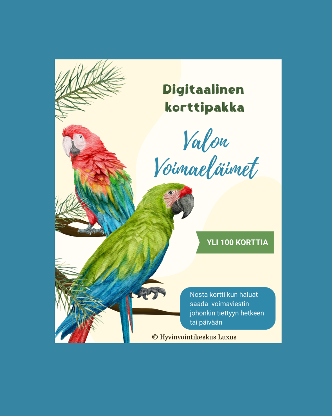 © Valon Voimaeläin kortit ( digitaalinen korttipakka)