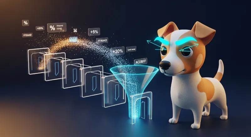 Customer follow-up sequence automated and personalized by an artificial intelligence.
