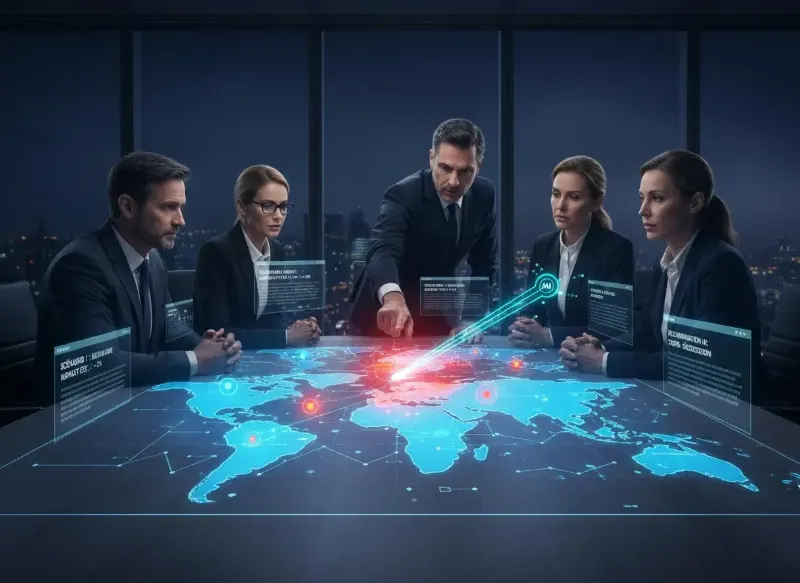 AI detecting anomalies and performance gaps in financial data