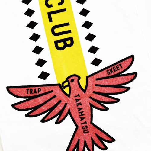 EAGLE GUN CLUB TAKAMATSUさまオリジナルタオルのイラストとデザインを担当いたしました