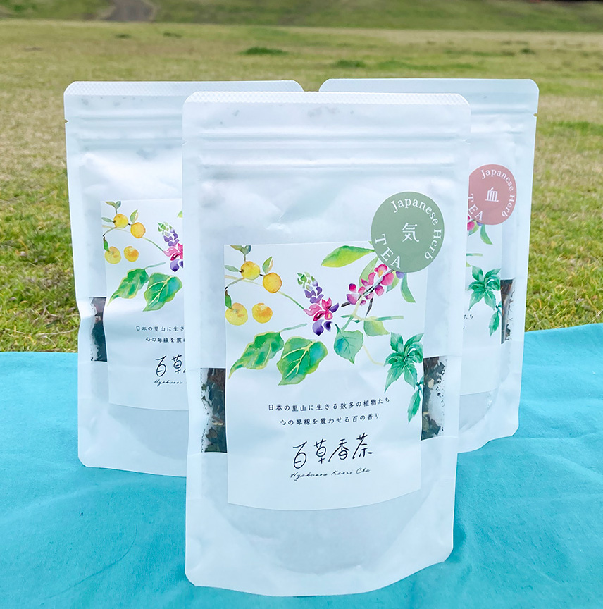 「百草香茶」パッケージ&ポスター