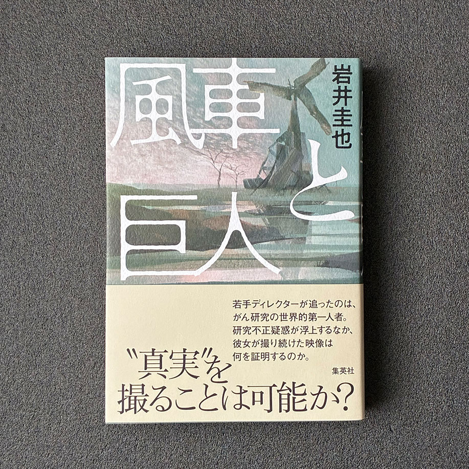 【装画】『風車と巨人』(集英社) 岩井圭也 著