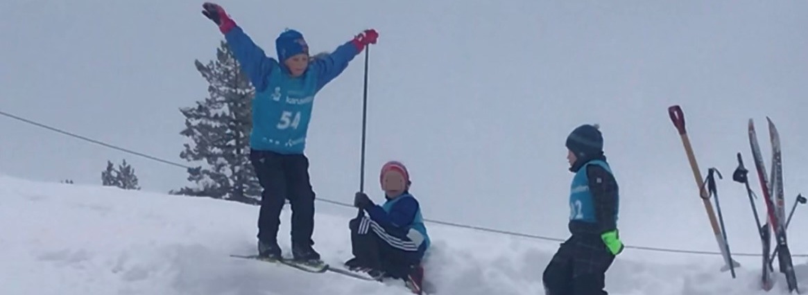 Headerbilde for Skileik for alle barn på Budor Skistadion  Lørdag 19. februar kl 11.00-12.30, innmelding fra kl. 10.45