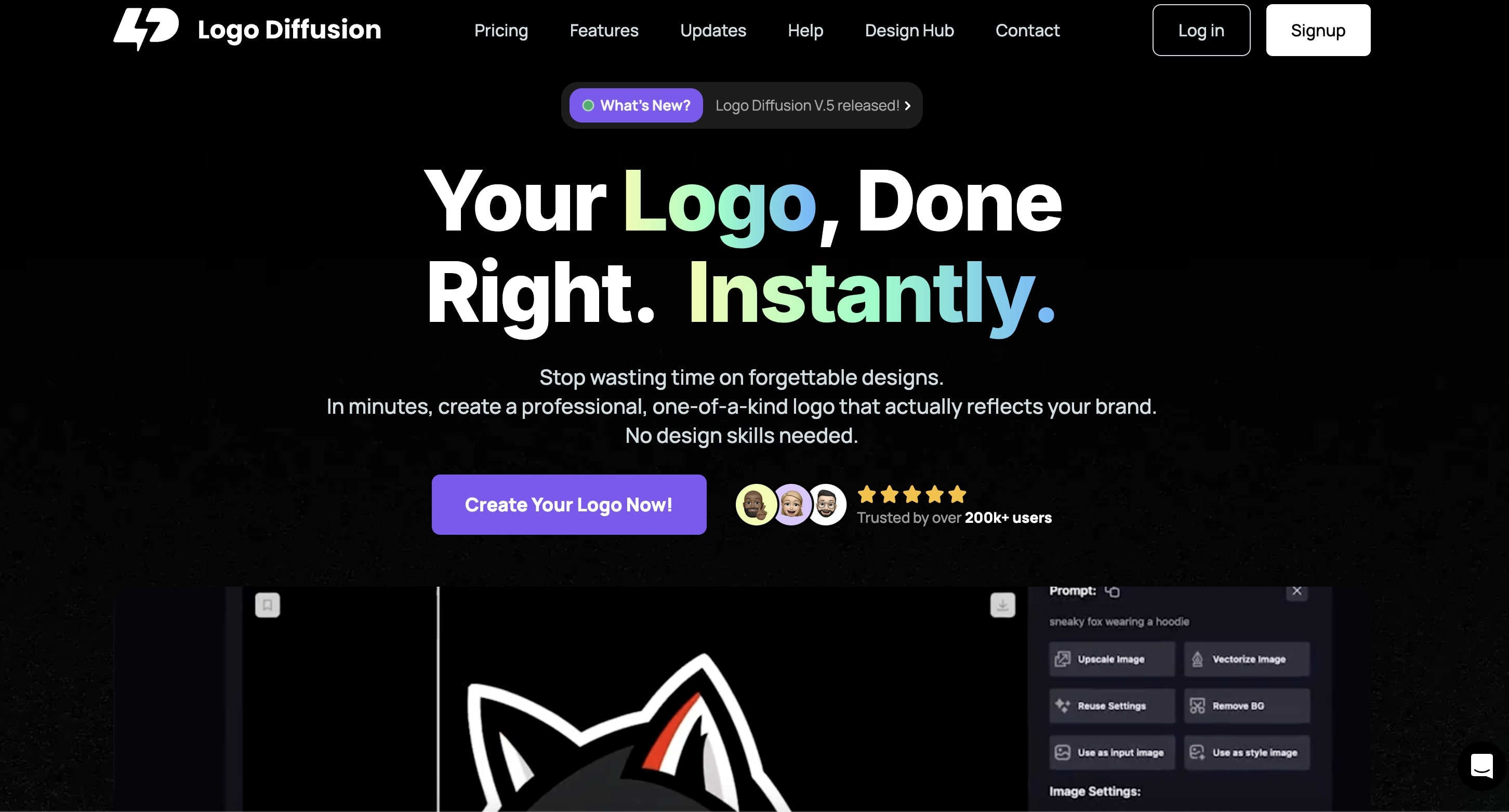 Logo Diffusion