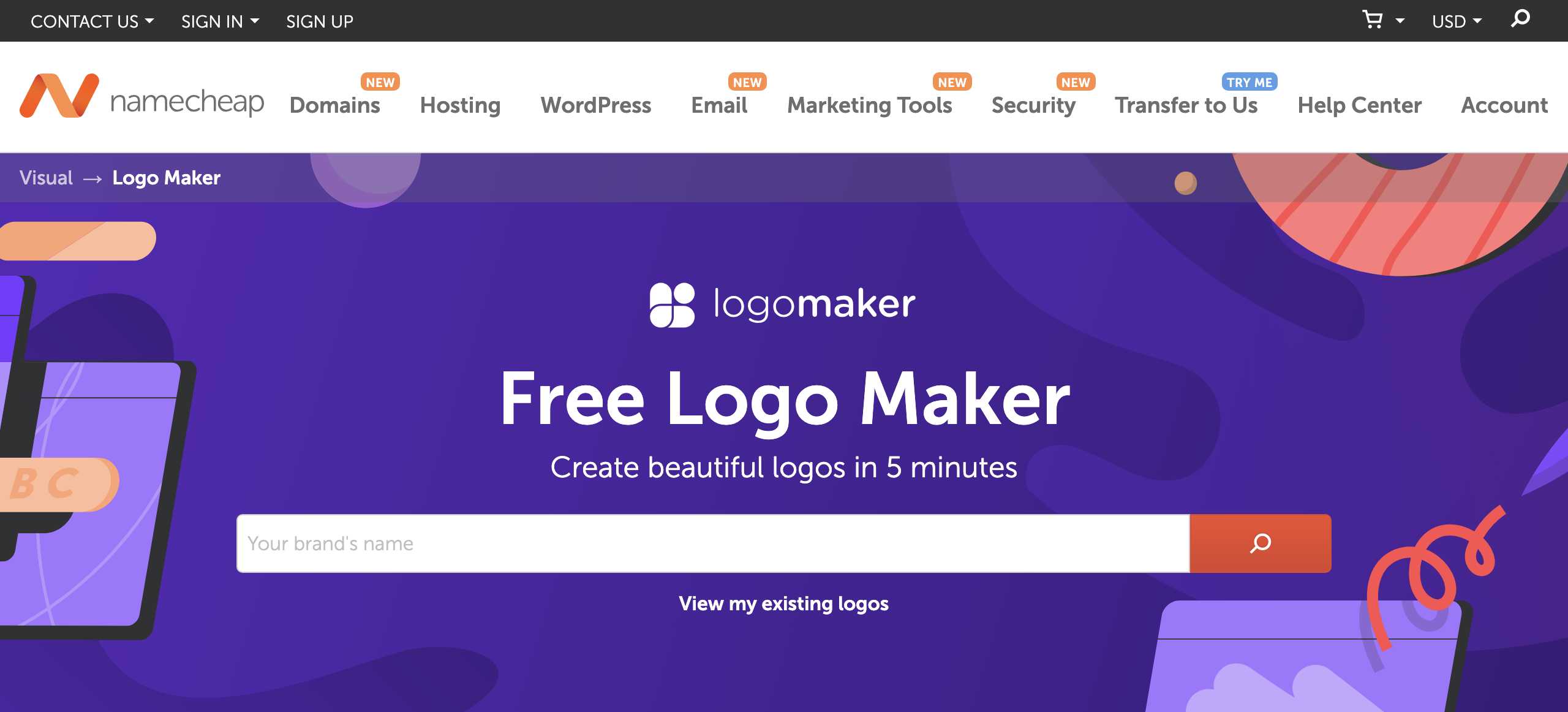 Namecheap Logo Maker
