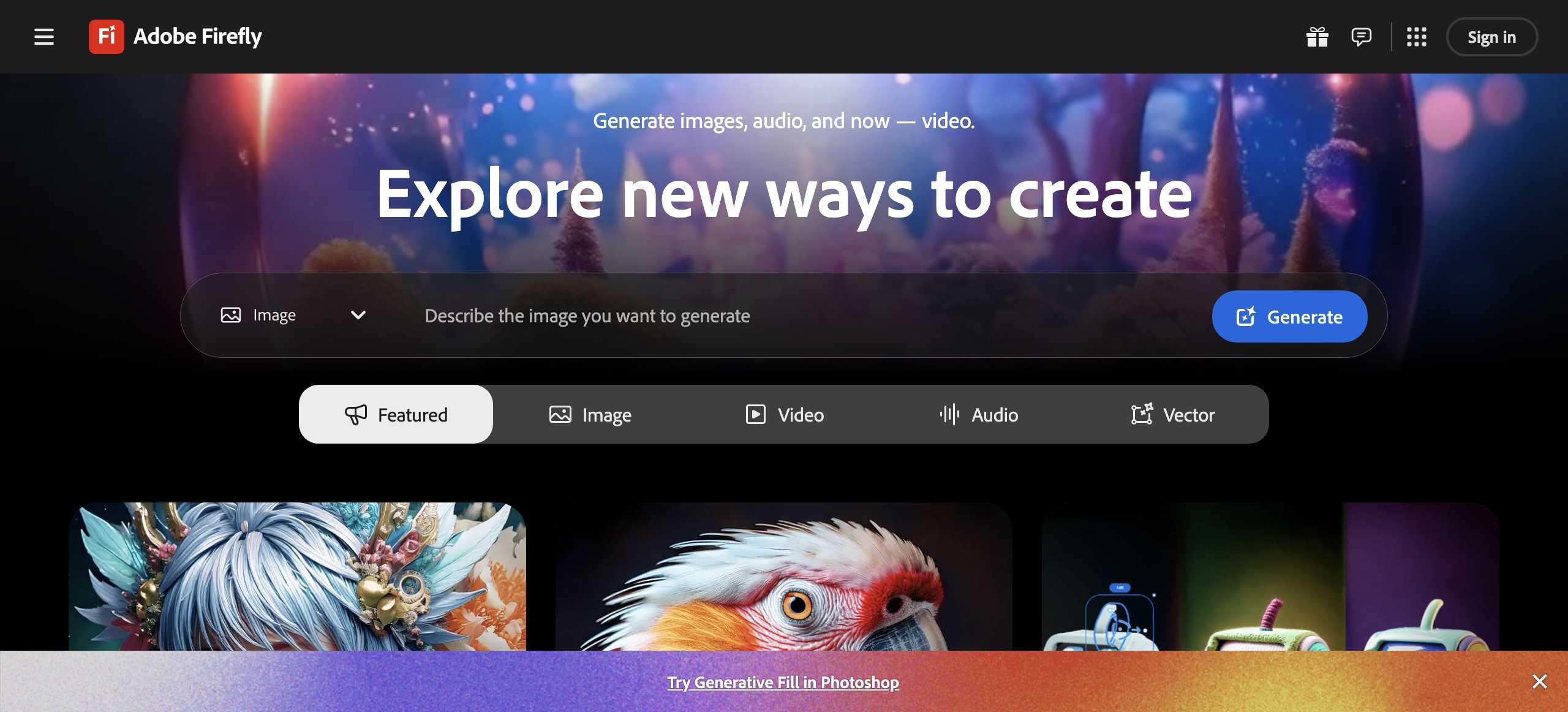 Adobe Firefly