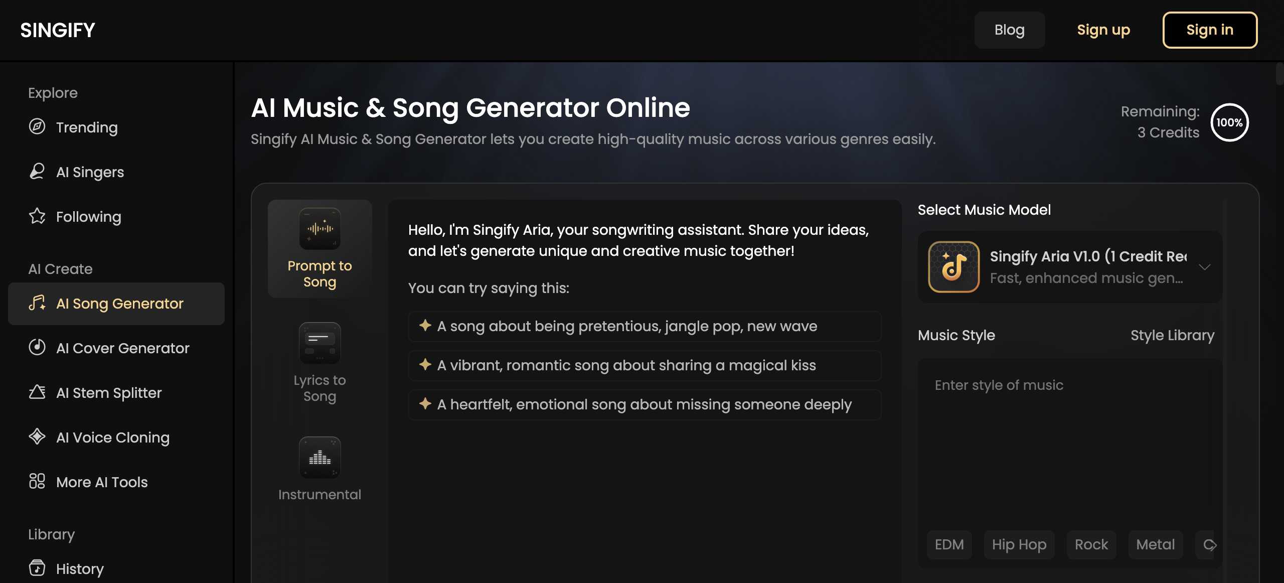 Singify