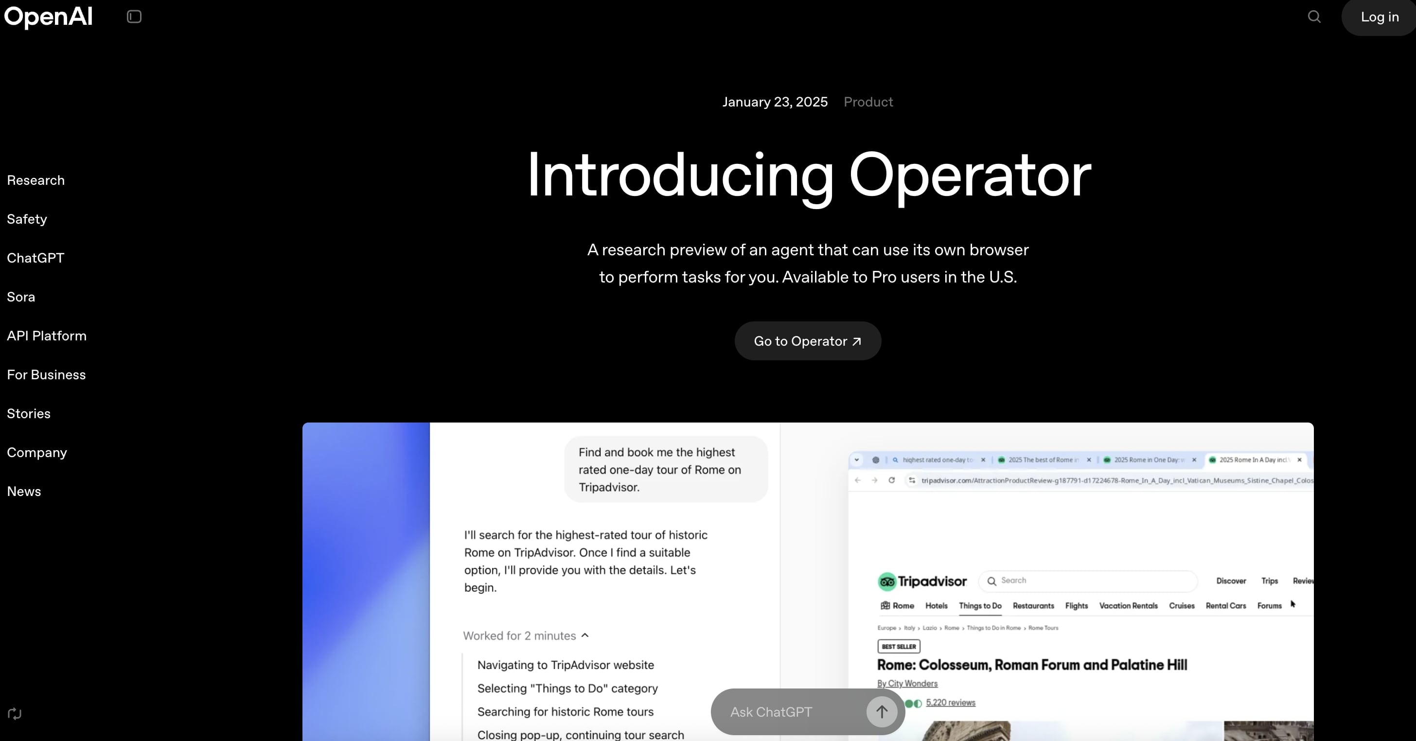 Operator