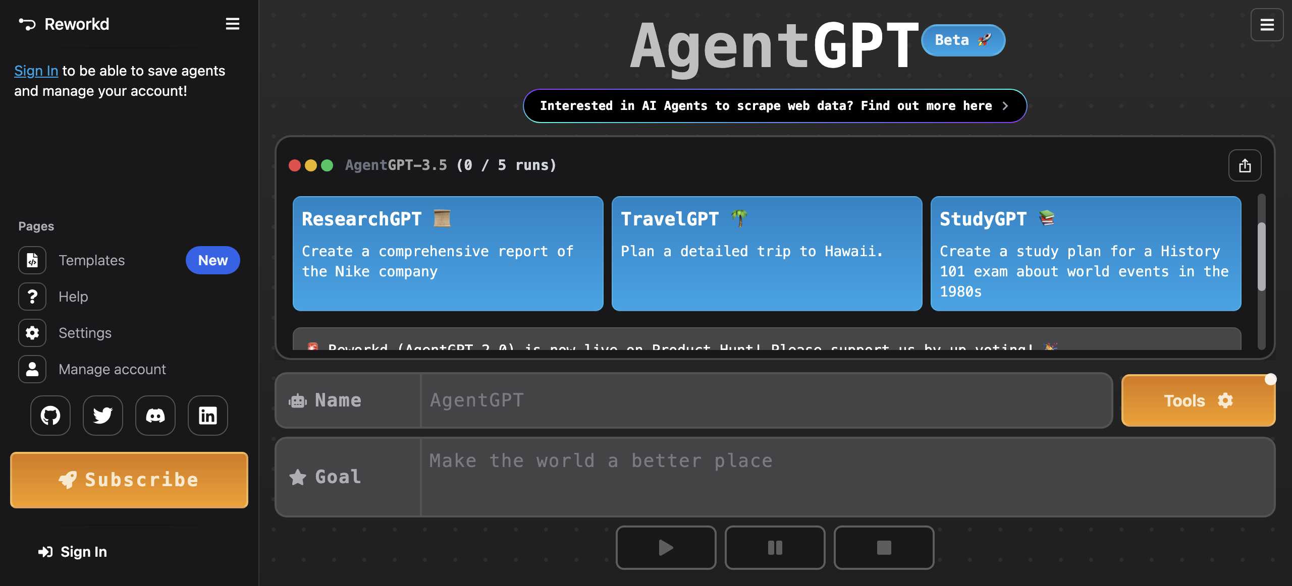 AgentGPT