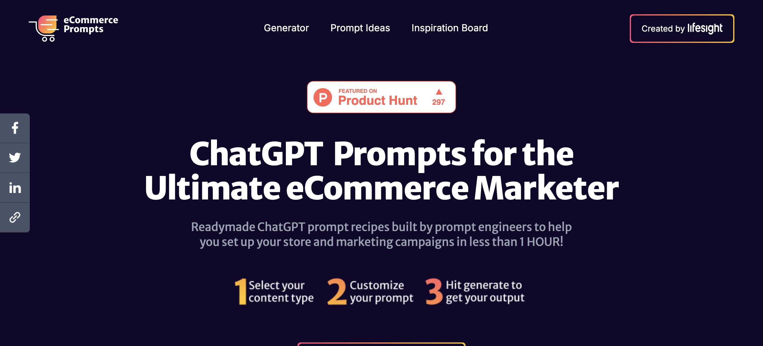 eCommerce Prompts