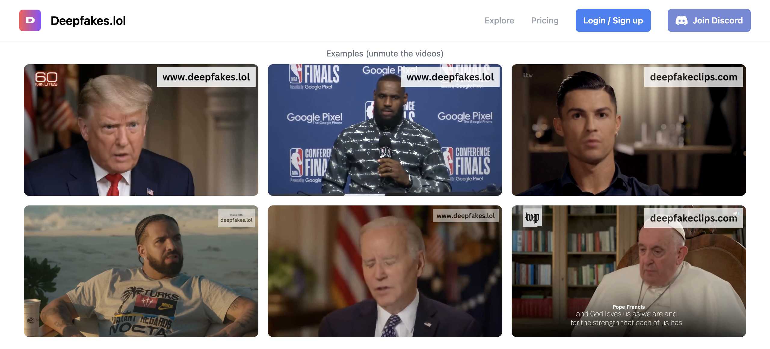 Deepfakes.lol