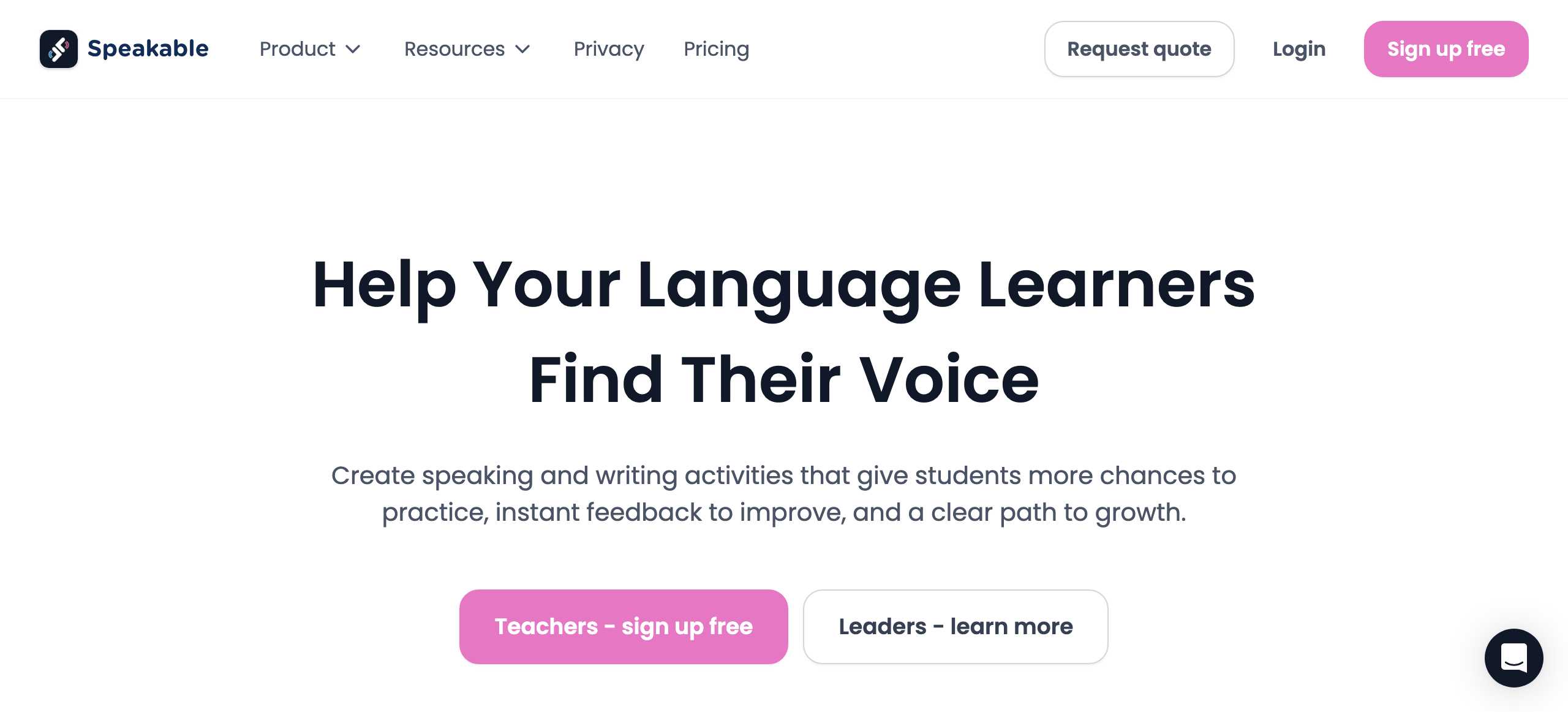 Speakable