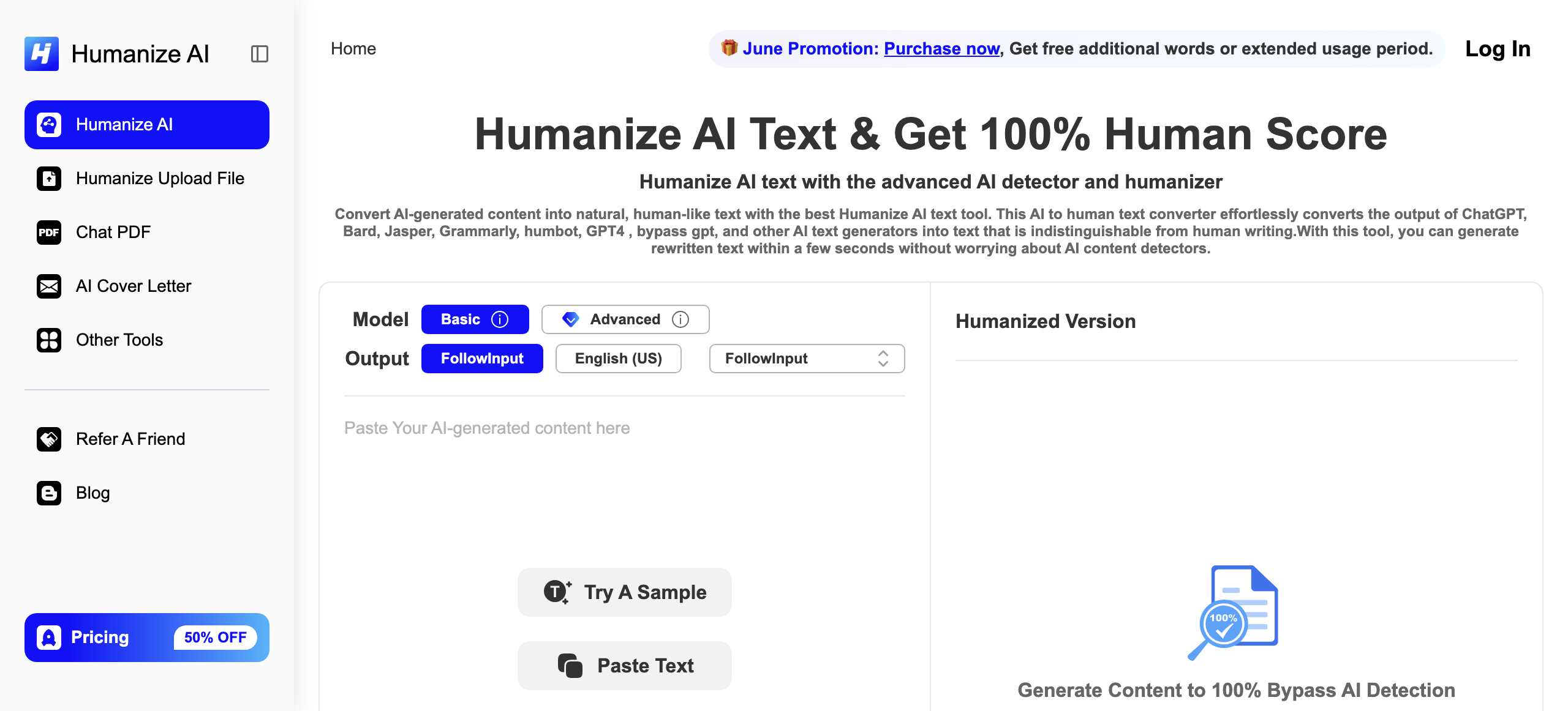 Humanize AI