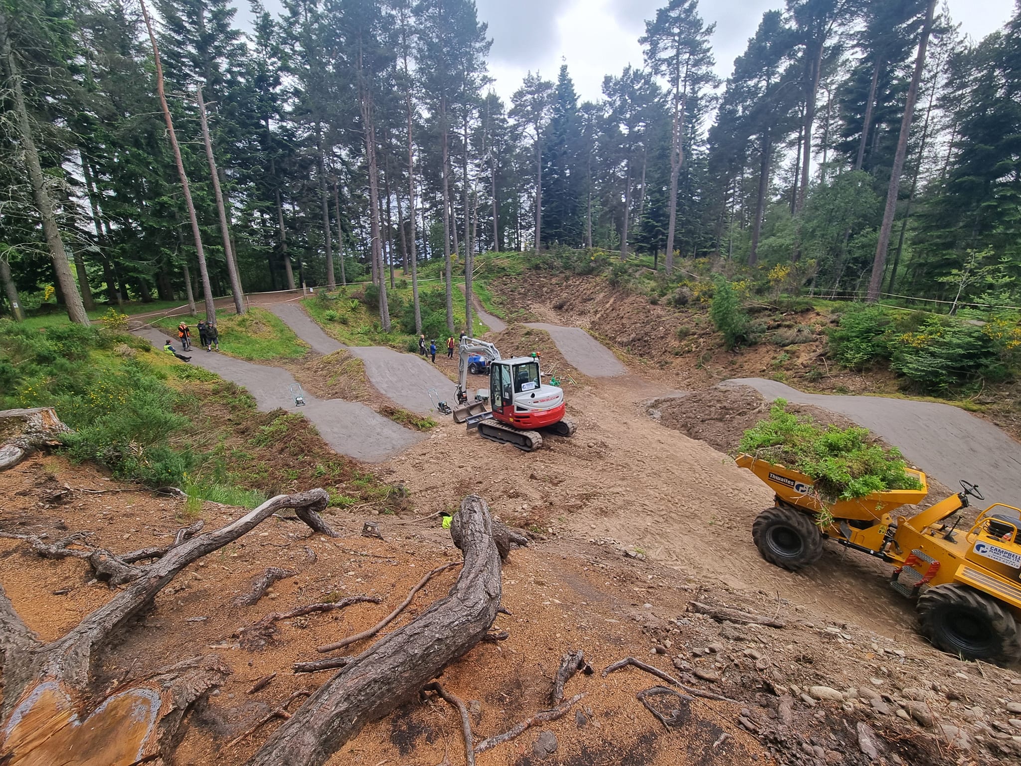 Anagach Woods Bike Skills Area Getting A Refurb
