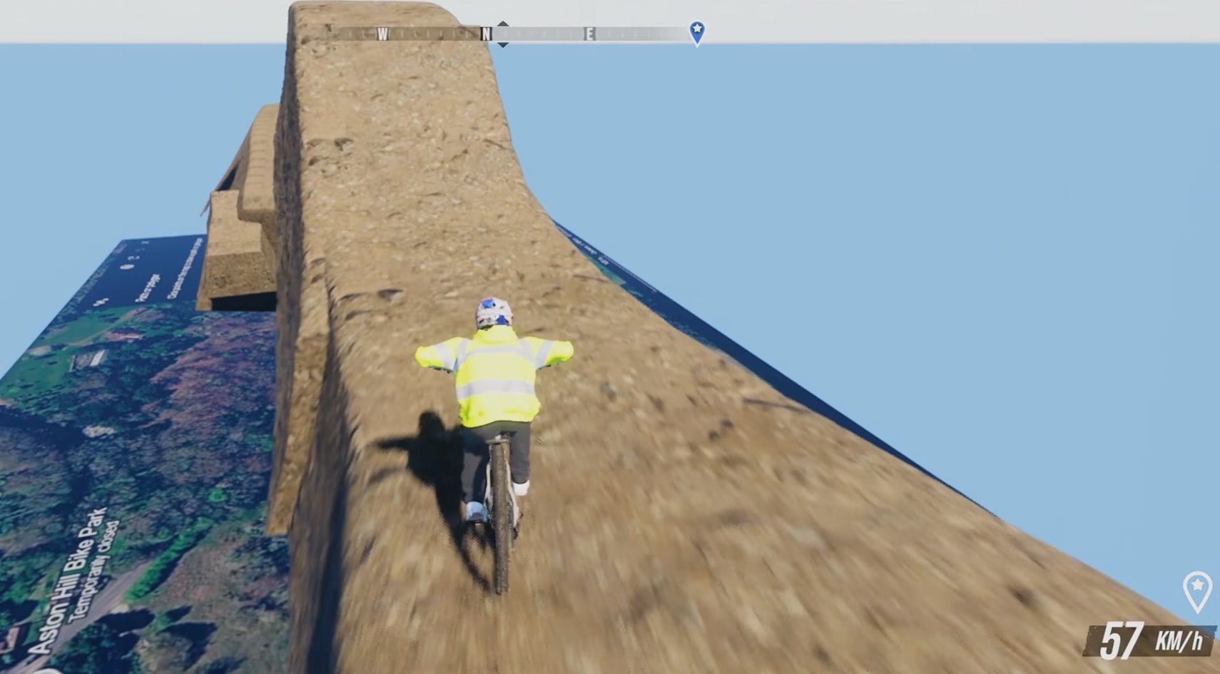 Aston Hill to get a jump trail designed in the Mavrix game
