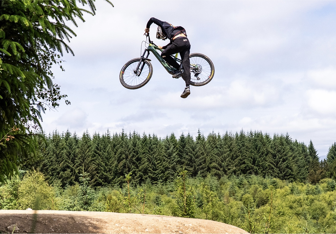 BikePark Wales Unveils Hard Shoulder – Its Toughest Black Jump Line Yet
