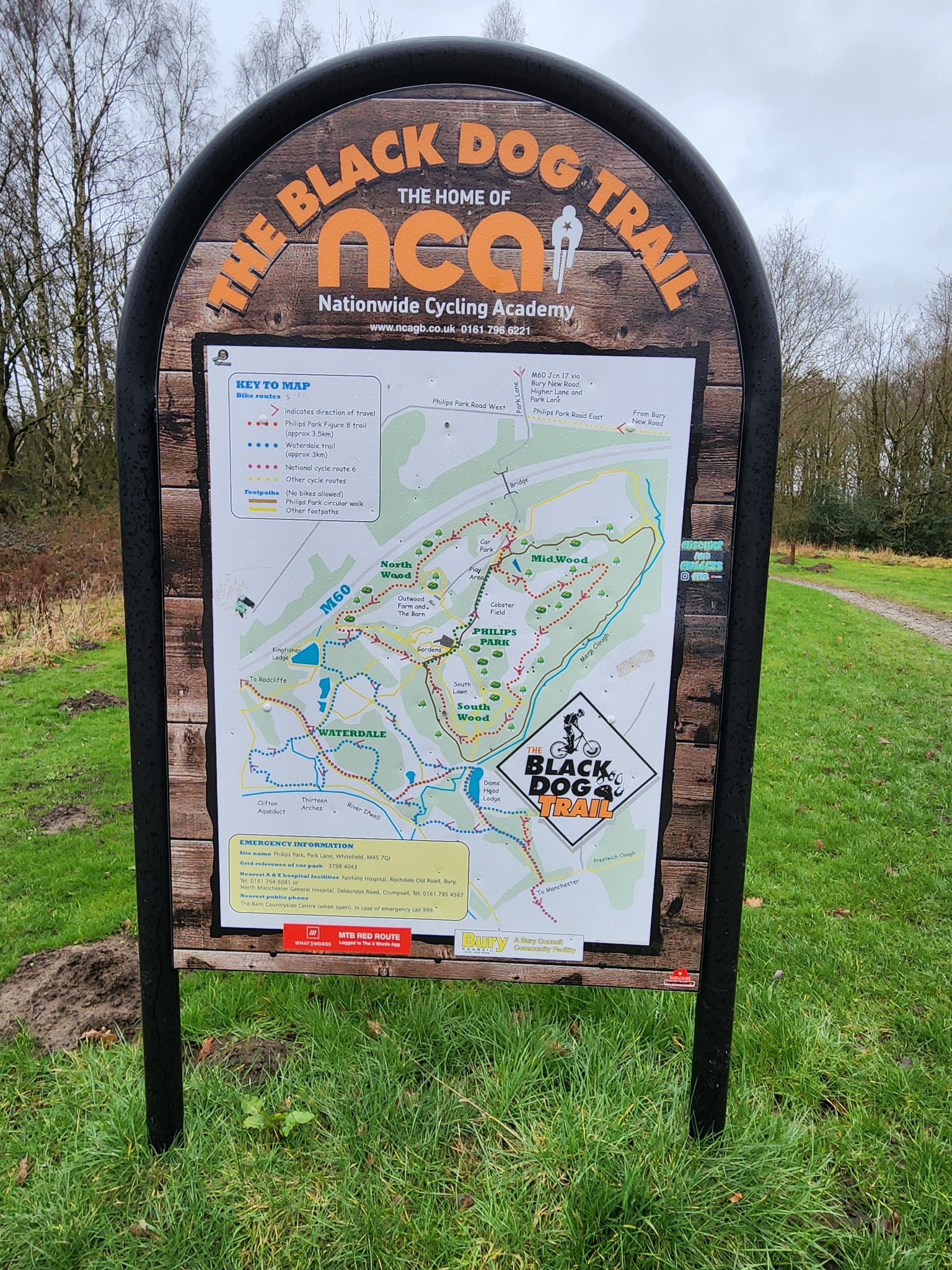 Black Dog MTB North Trail revamp underway at Philips Park in Whitefield