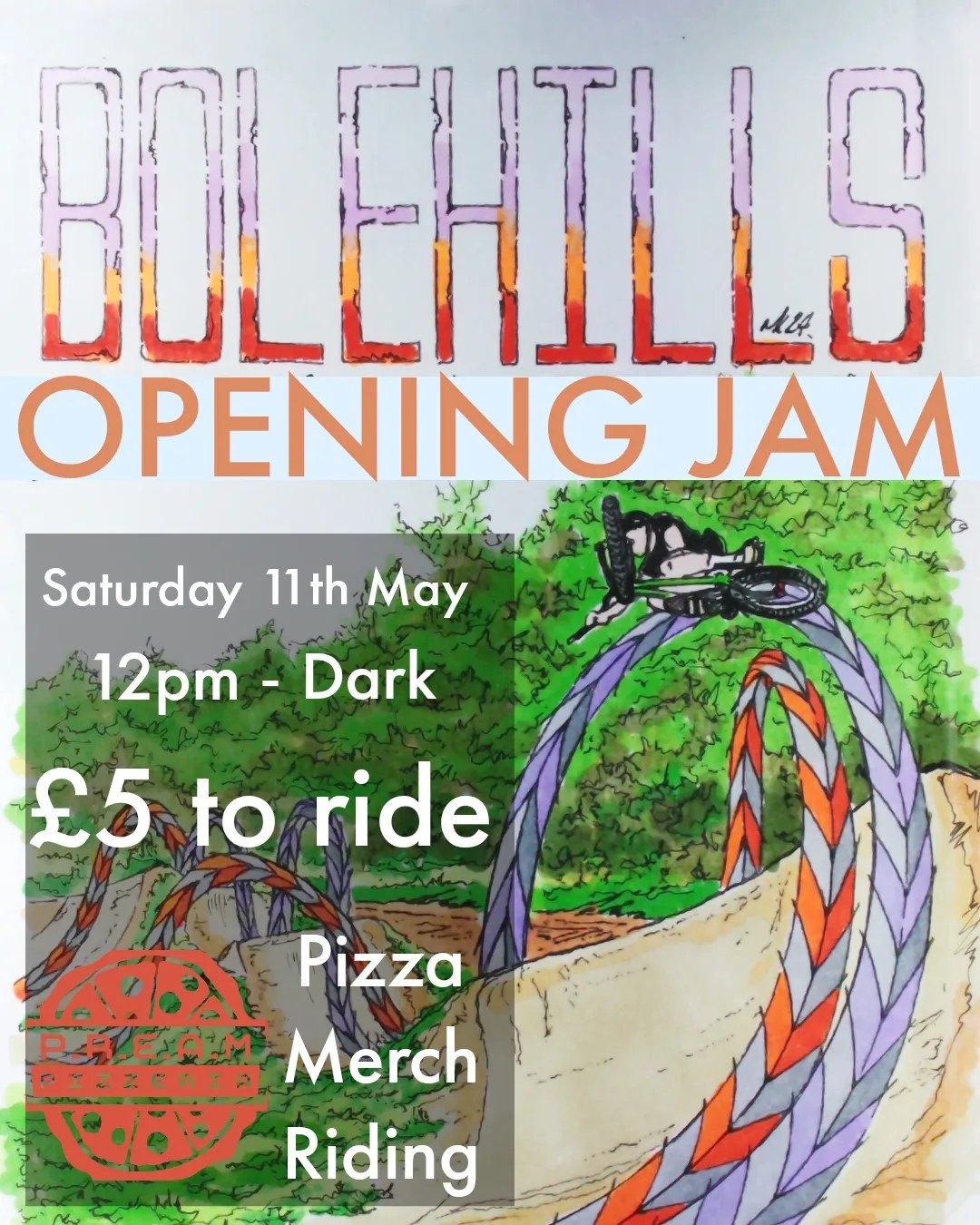 Bolehills Season Opening Jam May 11th