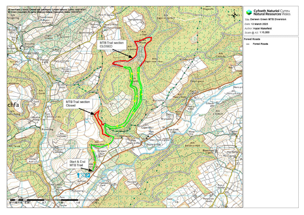 Brechfa MTB Trails Begin to Reopen Following Storm Damage