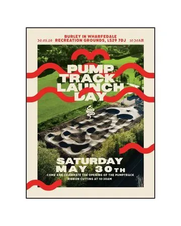 Pump Track Launch Day – Burley In Wharfedale