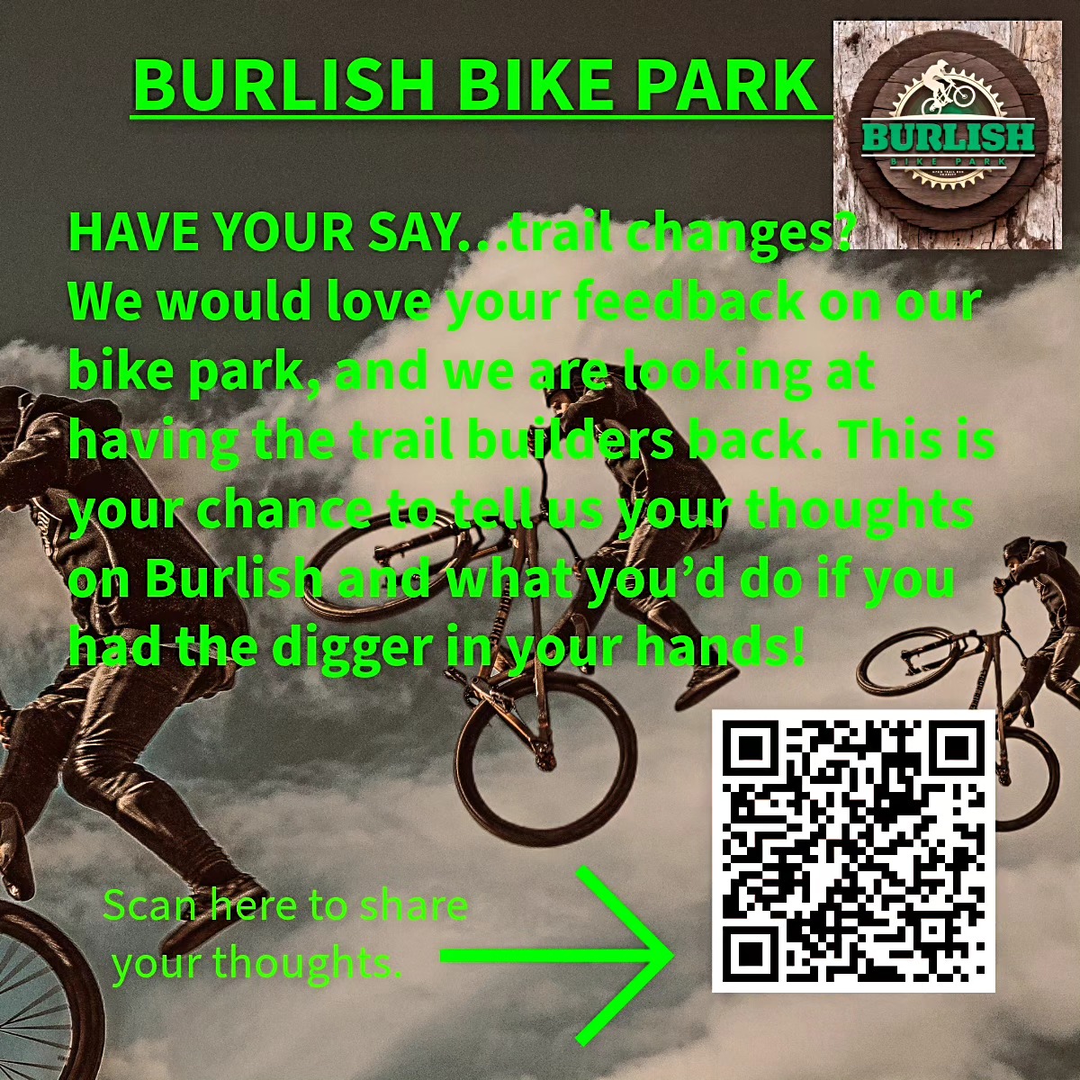 Burlish Bike Park Feedback Opportunity