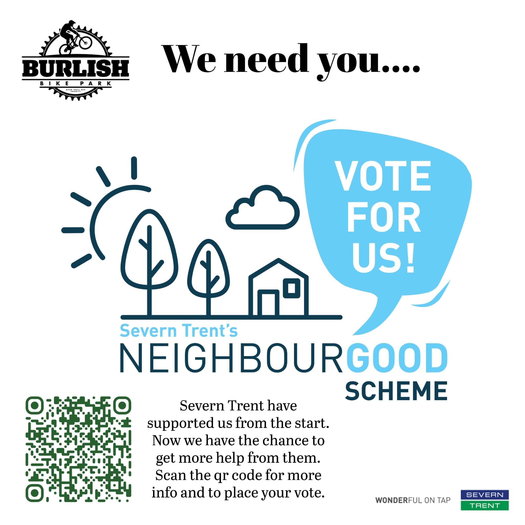 Burlish Bike Park let's vote for them