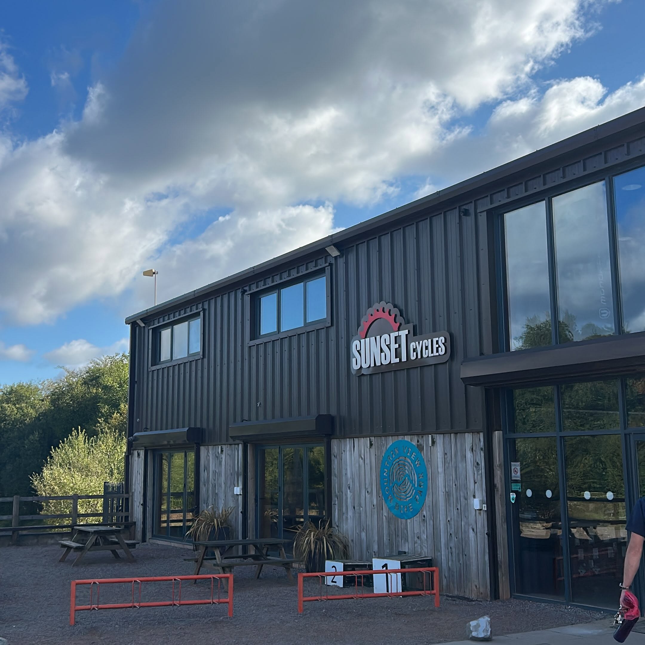 Caerphilly's MV Bike Park Highlights Cafe as a Trailside Workspace