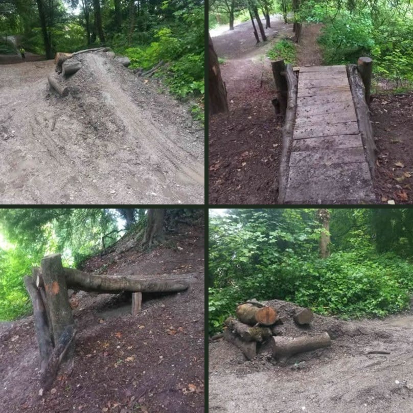 Chiselbury Grove jumps removed by Salisbury City Council