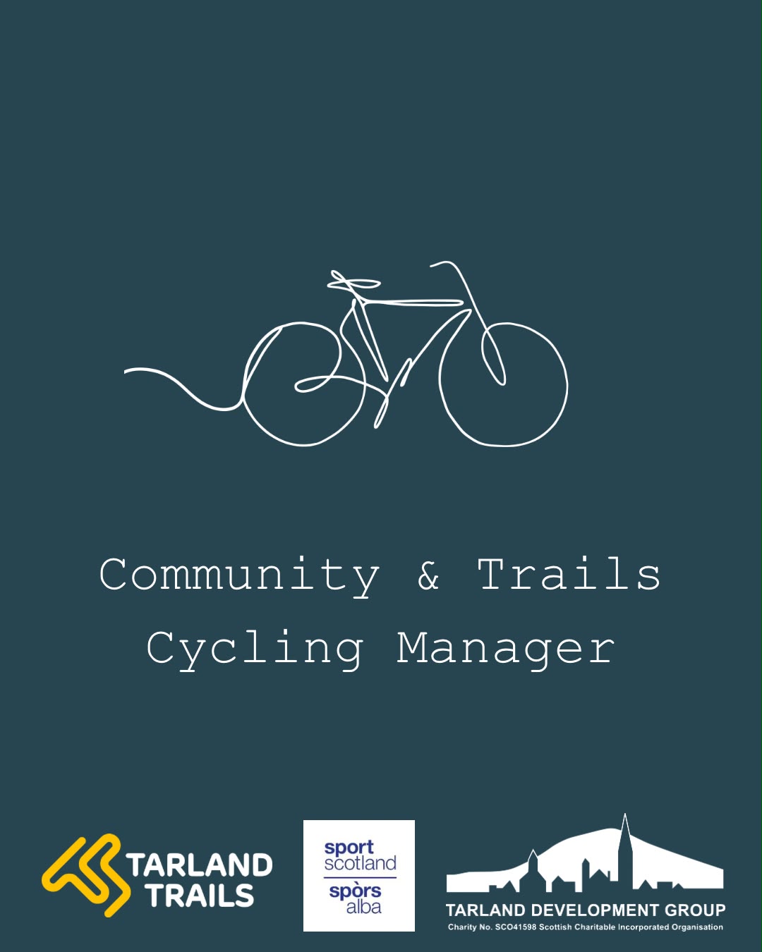 Community Cycling and Trails Manager role opens at Tarland Trails,