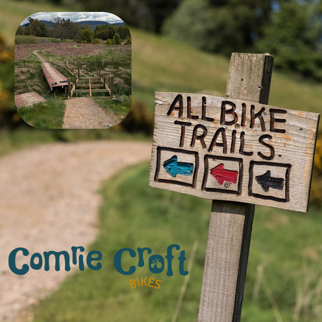 Cookie Monster trail upgraded for adaptive riders at Comrie Croft