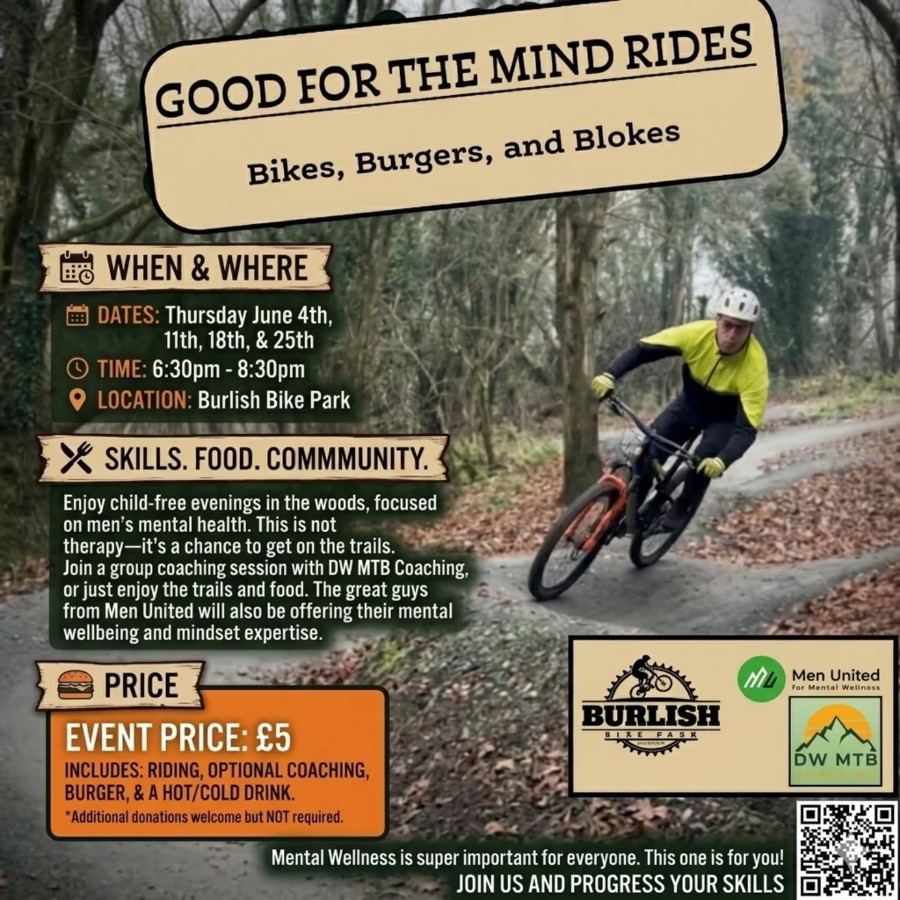 Good for the Mind Rides: Bikes, Burgers and Blokes