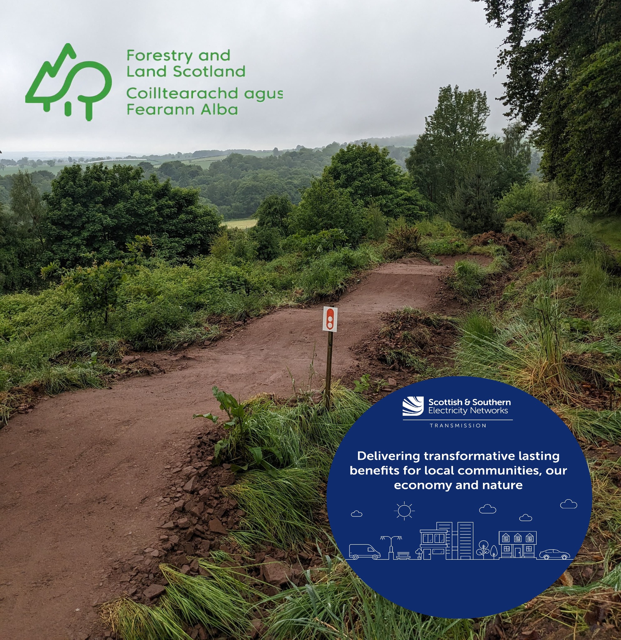 Alyth Bike Park Trail Improvements Completed