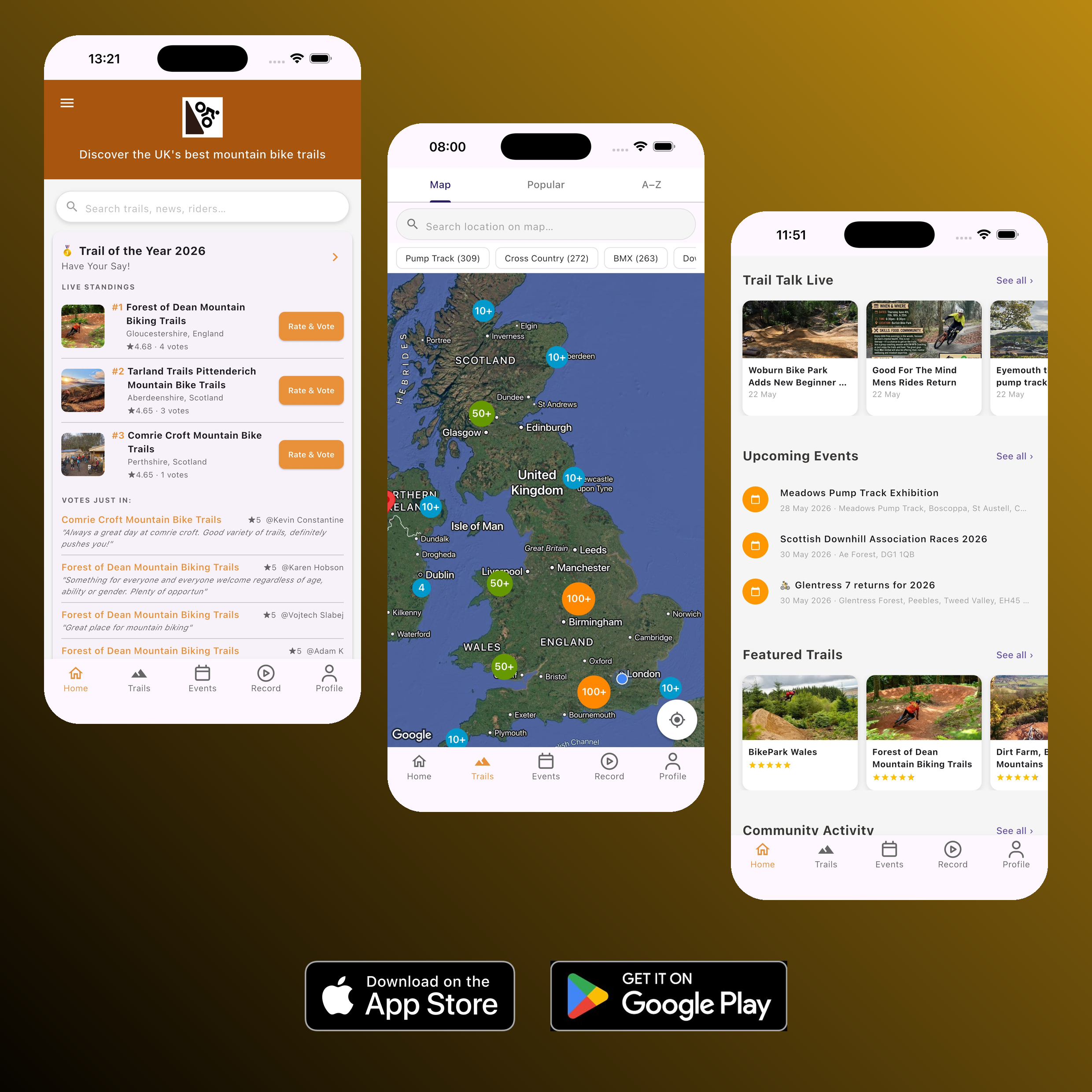 iBikeRide launches major app redesign focused on trail discovery and the UK MTB trail scene