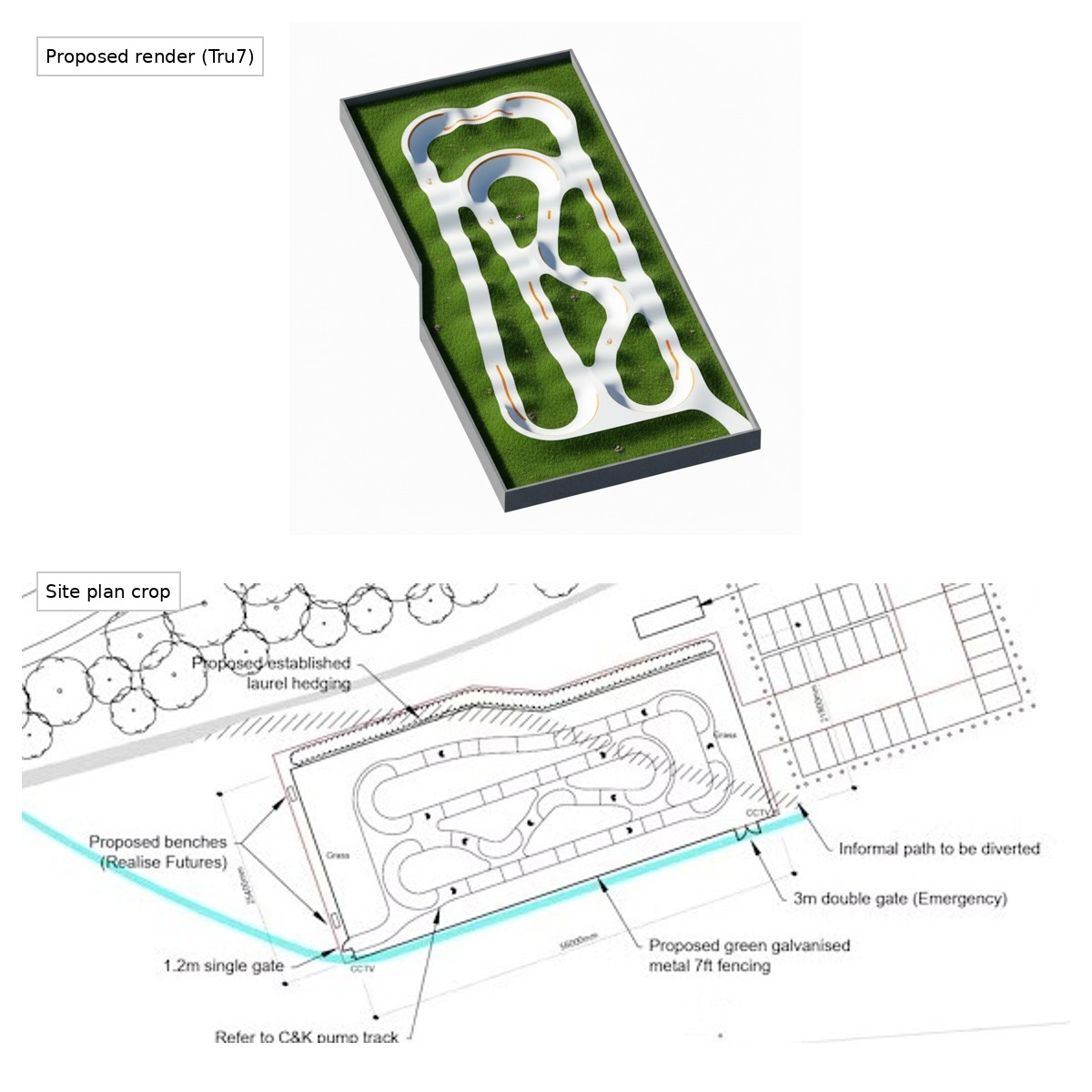 Kesgrave pump track gets approval for Millennium Sports Ground, Suffolk